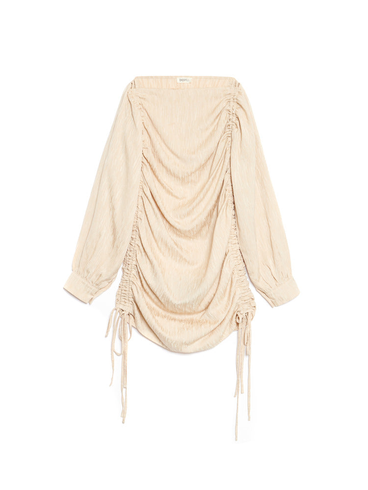 Heartlines Jacquard Bow Dress