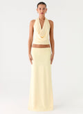 Ashi Maxi Skirt - Yellow