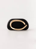 Avenna Clutch Bag - Black