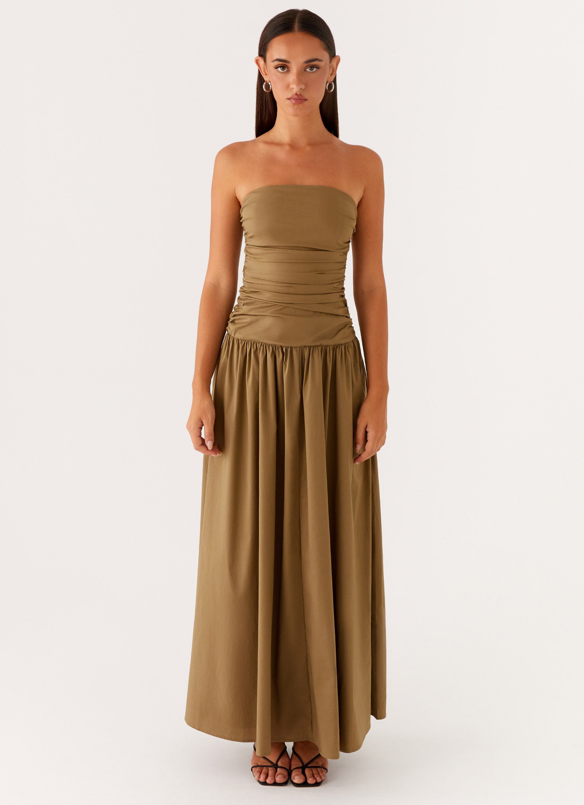 Carmel Maxi Dress - Khaki