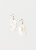 Cascade Earrings - Ivory