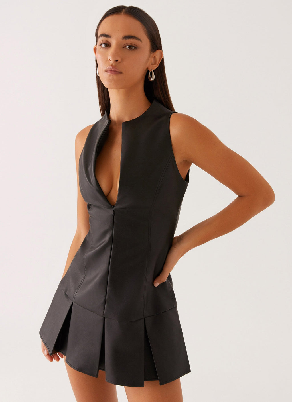 Flynn Mini Dress - Black
