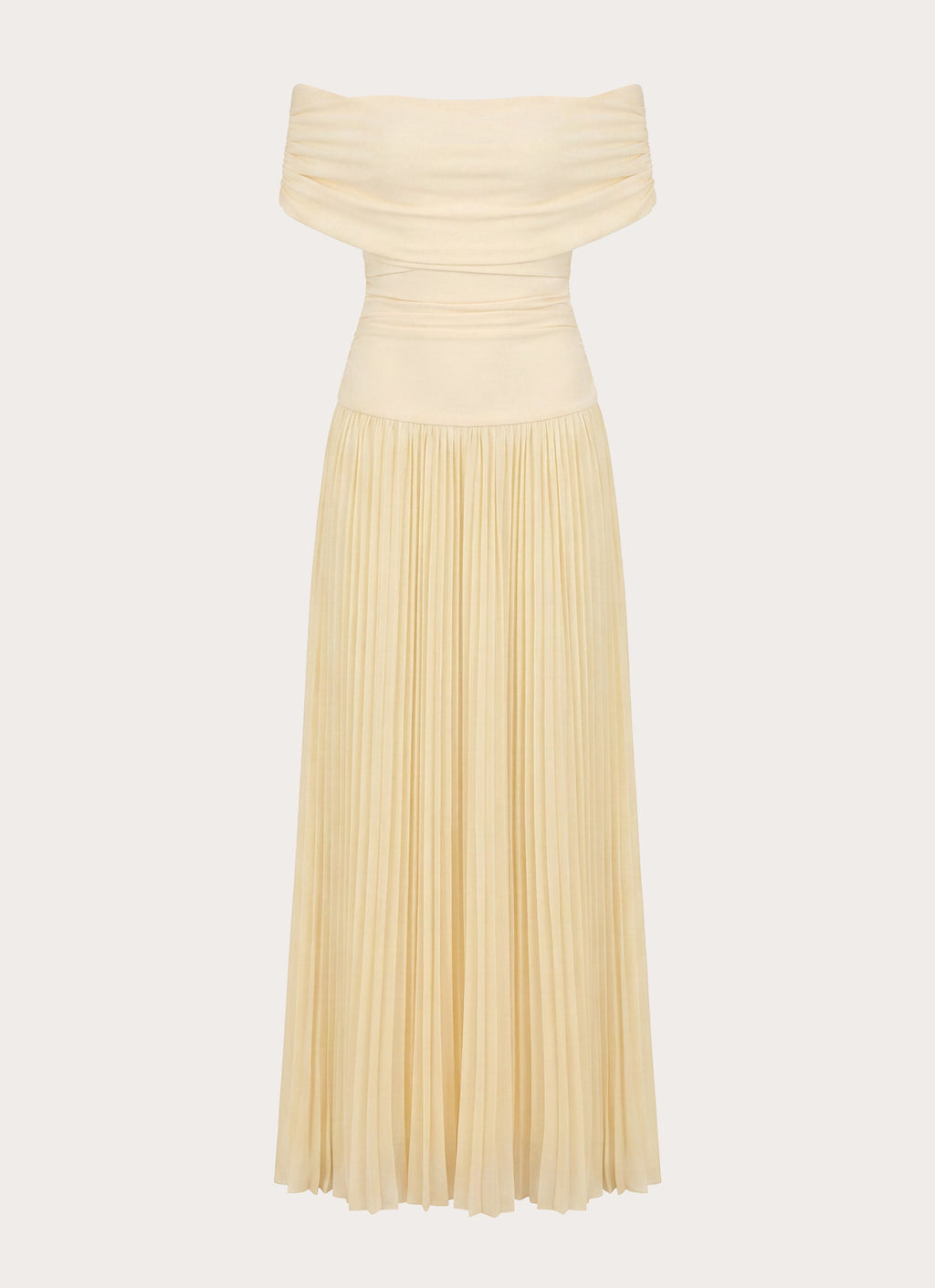 Harvest Sky Maxi Dress - Baby Yellow