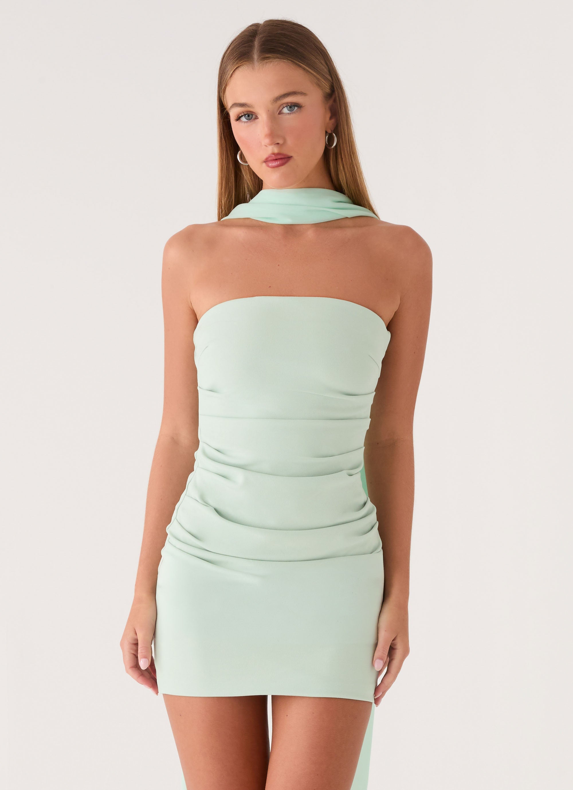 Libra Mini Dress - Sage