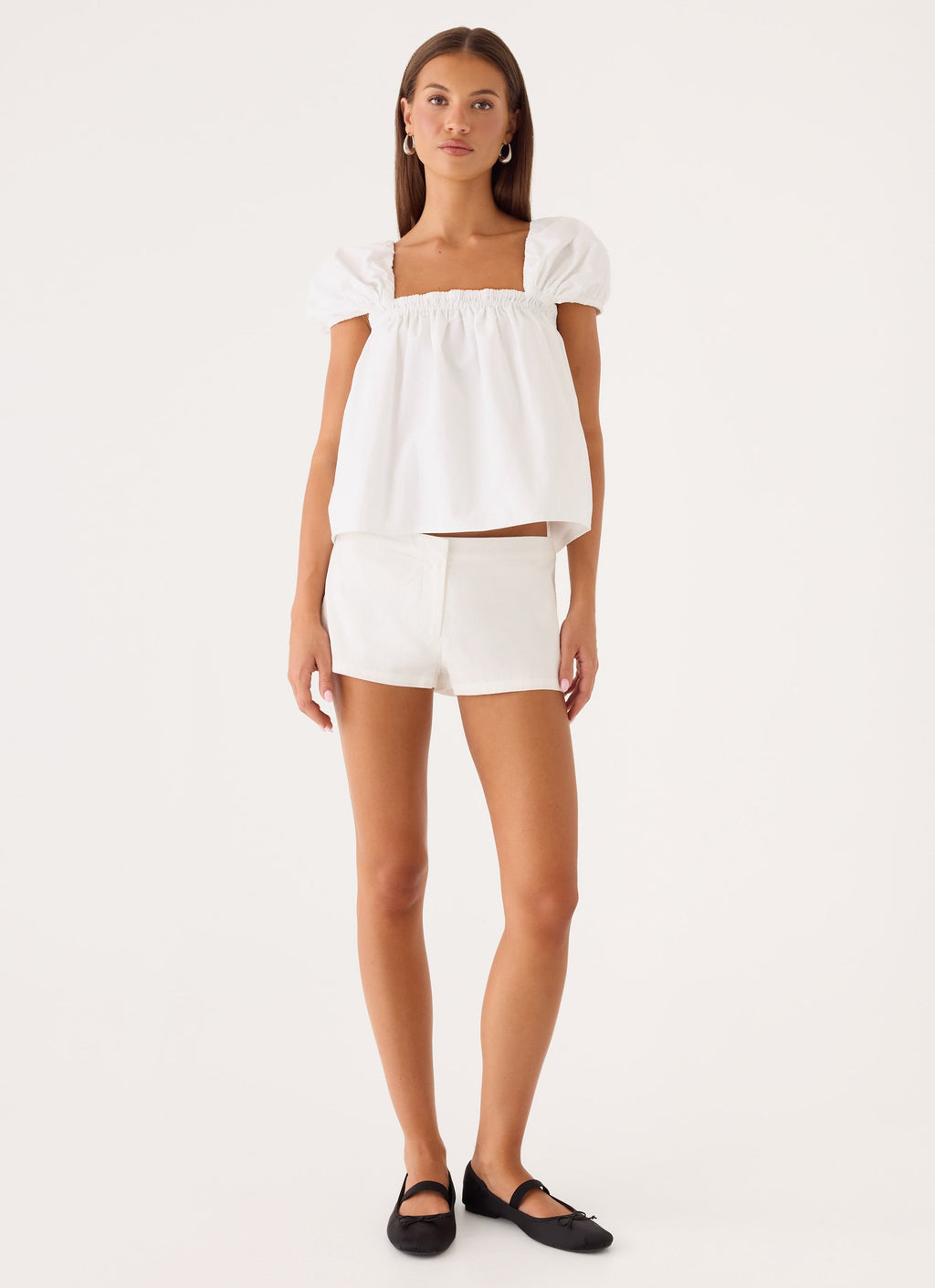 Quinton Top - White