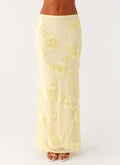 Radiate Maxi Skirt - Yellow